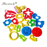 Ensemble d'outils de pâte à modeler non toxique jouets en argile ensemble d'outils de pâte pour enfants âgés de 4 à 8 ans rouleau de coupe, rouleaux à pâtisserie, couteau en plastique