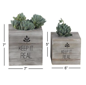 JUNJI Jardinières <span class=keywords><strong>en</strong></span> <span class=keywords><strong>bois</strong></span> Boîte décorative d'intérieur Boîte à fleurs rectangulaire <span class=keywords><strong>en</strong></span> <span class=keywords><strong>bois</strong></span> - Product Image 6