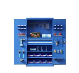 Ensemble d'outils personnalisé à 2 portes, conteneur <span class=keywords><strong>de</strong></span> rangement pour <span class=keywords><strong>garage</strong></span>, armoire <span class=keywords><strong>de</strong></span> rangement pour outils en acier laminé à froid, poste <span class=keywords><strong>de</strong></span> travail - Product Image 5