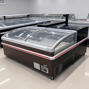 <span class=keywords><strong>Vitrina</strong></span> Refrigerada Comercial con Cortina de Aire para Frutas, Verduras y Bebidas - Product Image 4