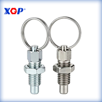 Piston d'indexage à ressort en acier inoxydable personnalisable Pengchi GN717, anneau de traction rétractable manuel, goupille de sécurité 14 mm