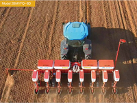 Semoir à maïs pneumatique à 6 rangs, machine agricole en gros, vente chaude