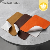 Tissu en cuir PVC souple avec support tricoté gaufré, extensible et résistant à l'eau pour la sellerie de sièges de voiture, de chaises et de canapés