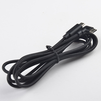 Câble d'alimentation de données USB Type-C 1M avec charge intelligente à angle droit LED pour DJI Mavic Drone Android Braid Type C Male Sync TPE Jacket