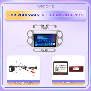 Bộ khung DVD nội thất Maisimei dành cho Volkswagen <span class=keywords><strong>Tiguan</strong></span> 2010-2015, màn hình 9 inch, bộ thay thế mặt trước điều hướng radio xe hơi - Product Image 4