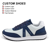 Baskets à la mode en tissu Oxford en faux daim nouvelle conception chaussures décontractées pour hommes