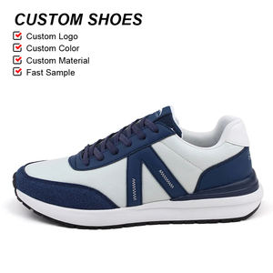 Zapatillas Para Caminar a La <span class=keywords><strong>Moda</strong></span> Nuevo diseño Faux Suede Oxford Tela Zapatillas de deporte de <span class=keywords><strong>moda</strong></span> Hombres Zapatos Casuales - Product Image 3