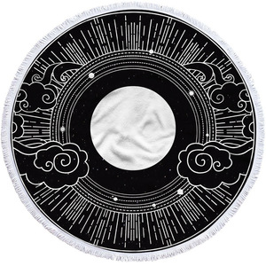 Toalla de Playa Rectangular de Lujo Skull Kiss con Flecos, Antiarena, de Microfibra, Secado Rápido, Desechable, para Piscina y Baño, Color Negro <span class=keywords><strong>Tarot</strong></span> - Product Image 3