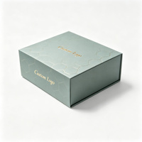 Boîte rigide personnalisée pour chocolats et bonbons avec couvercle coulissant réutilisable, logo gravé, emballage cadeau pour chocolats de marques de prestige