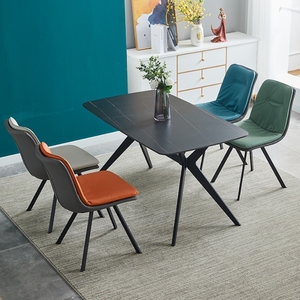 Bộ Bàn Ăn Trực Tiếp Từ Nhà Sản Xuất, Bàn Ăn Dài Hẹp Màu Trắng - Product Image 3