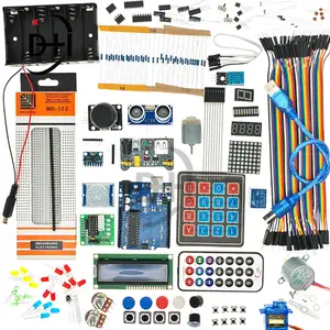 Kit de démarrage RFID amélioré pour Arduino UN0 R3 Kits de démarrage Kit de développement de bricolage électrique Suite d'apprentissage composants électroniques