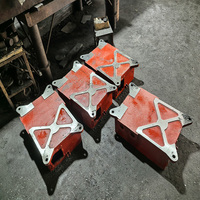 Cadre de pont en fonte ductile moulé en Chine, personnalisable OEM, revêtement en poudre, marque Peng Xin