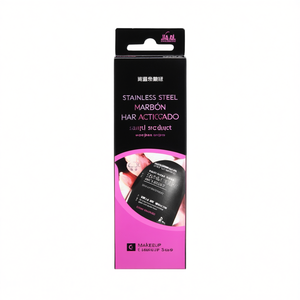 Tijeras para cortar el pelo de la nariz y las orejas de acero inoxidable, producto para el cuidado del cabello - Product Image 2