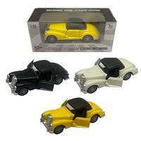 Modèle de voiture classique antique en métal à l'échelle 1:32, voitures vintage, véhicule miniature en métal, jouet de collection, cadeaux