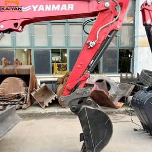 รถขุดขนาดเล็ก YANMAR VIO55 มือสอง 5.5 ตัน ราคาถูก ระบบไฮดรอลิก ความจุบุ้งกี๋ 0.18 ลูกบาศก์เมตร เครื่องยนต์และเกียร์ 26000 วัตต์ 780 ชั่วโมง - Product Image 6