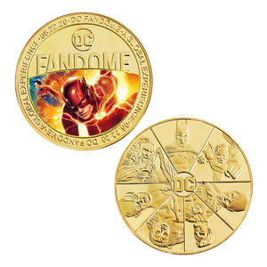 10 Monedas Conmemorativas de Metal de la Liga de la Justicia con Temática de Personajes de Películas de Marvel, Regalos Coleccionables - Product Image 6
