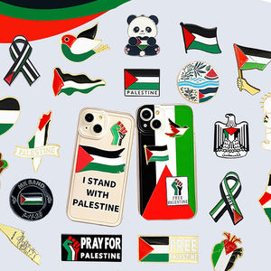 Oman Bahrain Saudi Arabia Kuwait Uae Metalen Mobiele Sticker Custom Broche 3M Telefoon Stickers Voor Telefoon Case Cartoon Metaal - Product Image 1