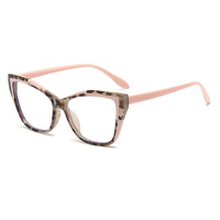 Lunettes New Fashion Small Gradual Anti Blue Light Cat Eye Frame Vintage Plain
