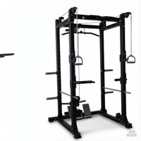Appareil de musculation HQ1210 : Atteignez une puissance corporelle complète depuis votre salle de sport à domicile avec ce polyvalent entraîneur fonctionnel à charge par plaques.