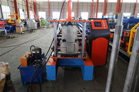 Machine mobile à quad pour gouttières machine à cintrer les gouttières de toit machines de formage de gouttières de descente pour toit