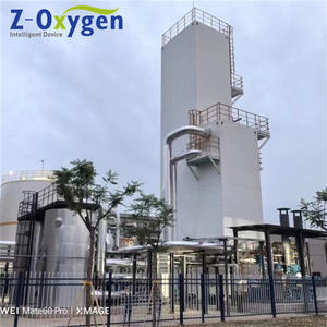 Zuiverheid 99.6 Cryogene Vloeibare O2-fabriek Grote Output Voor Biotechnologie Gebruiken Zuurstofproducerende Apparatuur - Product Image 1