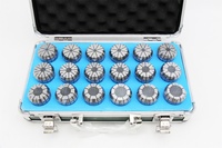 ER32 Jeu de pinces à ressort 1/8 ''3/4'' pouces Taille CNC Machine Compatible 0.015mm ER Collet Porte-outil en aluminium Noyau DIN6499B