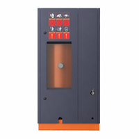 Compresseur d'air micro-à vis compact et stationnaire 4kW 13 bars avec moteur haute efficacité et système d'économie d'énergie pour l'alimentation en air des usines