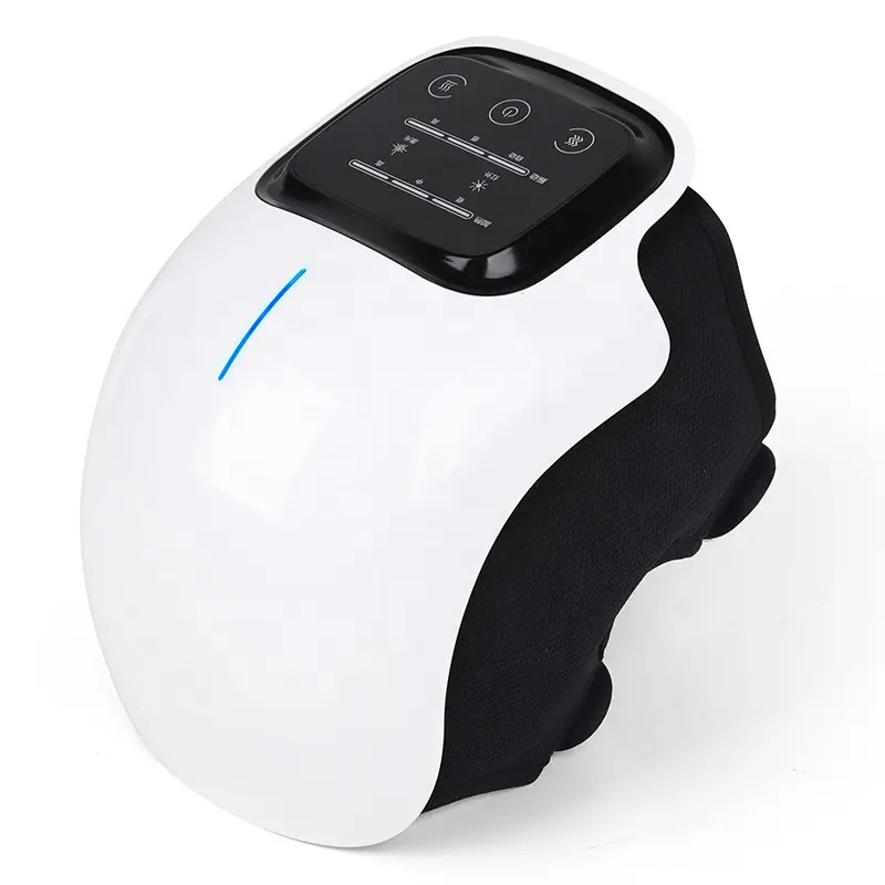 Hot sale Portable Smart Electric Infrared Heating Therapy Rechargeable Vibration Foot Knee Massager Pad