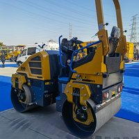 Rouleau compacteur vibrant à double tambour XD120 de 12 tonnes, nouvelle génération, avec système entièrement hydraulique, pour le compactage du sol et des routes