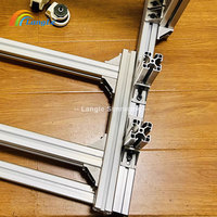 Simulador de Conducción Realista LANGLE, Asiento de Movimiento con Triple Pantalla de Aluminio para Centros de Juegos de Realidad Virtual, Plegable y Resistente