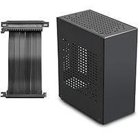 Boîtier PC Gaming Mini Tour en Aluminium OEM A07 avec Support Mini ITX, Ports USB, Fenêtre Latérale et Riser PCI pour Carte Graphique GPU