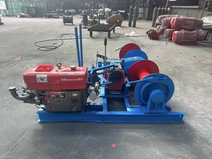 YIWEI JM2T Winch Listrik 2-Ton (Model Kopling Ganda) 1400W Tali Kawat Baja Kontrol Jarak Jauh Ketinggian Angkat 50m untuk Kapal Mobil - Product Image 3