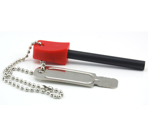 Encendedor de Magnesio Impermeable para Emergencias, con Varilla de Ferro y Pedernal, para Supervivencia al Aire Libre, <span class=keywords><strong>Camping</strong></span>, Caza y Senderismo - Product Image 3