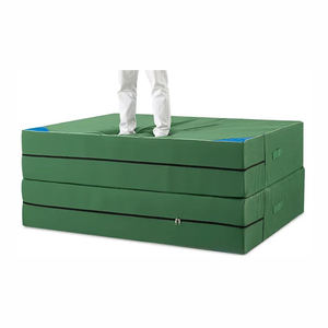 <span class=keywords><strong>Matelas</strong></span> de <span class=keywords><strong>gymnastique</strong></span> pliable sur mesure pour l'entraînement au saut en hauteur, avec rebond souple et protection anti-chute pour la <span class=keywords><strong>gymnastique</strong></span>, le yoga et la poutre d'équilibre - Product Image 5