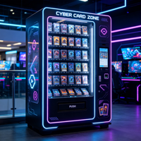 Distributeur de cartes intelligent pour les packs de cartes sportives et les objets de collection en boîte mystère lors des événements sportifs et des manifestations pour fans