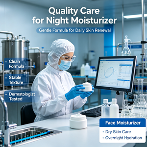 ETRUN ALISA <span class=keywords><strong>Crema</strong></span> Notte Private Label Idratante <span class=keywords><strong>Viso</strong></span> Rigenerante con Acido Ialuronico e Peptidi - Product Image 5