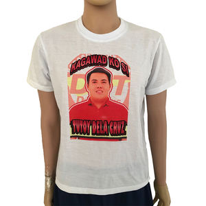 Camisetas Lisas Sublimadas de 110 g/m² de Fabricación Directa Kigog, Camisetas Promocionales para Campañas Electorales con Impresión Completa - Product Image 1