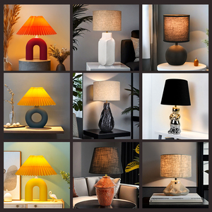 Настольная лампа с уникальным дизайном, ручной работы, современная, креативная, гибкая, электрическая, керамическая, с керамическим абажуром и основанием, для кабинета - Product Image 6