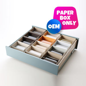 Boîte de soins de la peau personnalisée entièrement imprimée avec style de traction et insert pour sérum et crème - Product Image 2