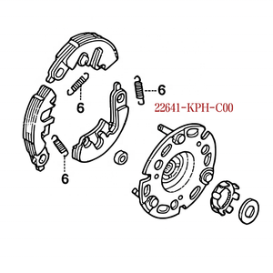 อะไหล่คลัตช์มอเตอร์ไซค์ สปริงคลัตช์หลัก สำหรับรถฮอนด้า <span class=keywords><strong>เวฟ</strong></span> <span class=keywords><strong>125</strong></span> <span class=keywords><strong>ปี</strong></span> 2015/ป๊อป 110 <span class=keywords><strong>ปี</strong></span> <span class=keywords><strong>2023</strong></span>/อินโนวา <span class=keywords><strong>125</strong></span> สปริงคลัตช์สกู๊ตเตอร์ - Product Image 5