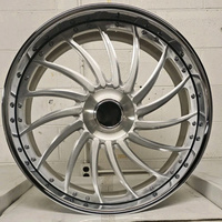 RCSR Llantas de Aleación de Aluminio de 22 24 26 28 30 Pulgadas, 5x114.3 5x112 5x120 6x139.7, para Mustang, Chevy, Camaro, etc.