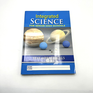 Kitap baskı hizmetleri Softcover çalışma kitabı baskılı öğrenciler için özel tam renkli bilim ders kitabı - Product Image 1