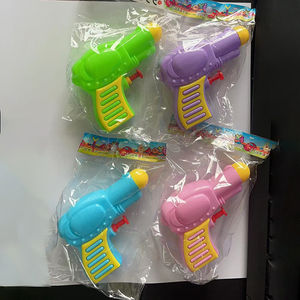 All'aperto per l'estate RunningMan divertente colorato leggero in plastica pistola ad acqua per bambini giocattolo da spiaggia trasparente sparatutto - Product Image 4