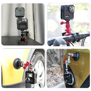 Construir nueva marca Venta caliente Diseño de moda Oro Negro Rojo Azul Rosa Color Aleación de aluminio para <span class=keywords><strong>Gopro</strong></span> <span class=keywords><strong>Max</strong></span> <span class=keywords><strong>360</strong></span> Funda para <span class=keywords><strong>cámara</strong></span> - Product Image 5