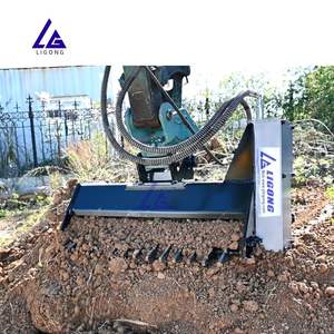 Râteau d'excavatrice robuste en acier pour l'élimination des pierres, le travail du sol <span class=keywords><strong>et</strong></span> le nivellement des terrains, utilisé dans l'aménagement paysager <span class=keywords><strong>et</strong></span> le développement de sites commerciaux - Product Image 6