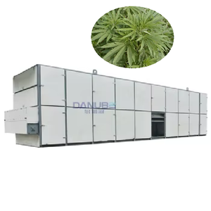 Energy Saving Continuous Herb Leave Mesh Belt Dryer Herb Drying Production Line - Product Image 1
