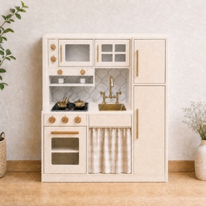 <span class=keywords><strong>Cuisine</strong></span> de jeu pour enfants et tout-petits, ensemble de <span class=keywords><strong>cuisine</strong></span> <span class=keywords><strong>en</strong></span> <span class=keywords><strong>bois</strong></span> pour jouer à faire semblant avec réfrigérateur, machine à glaçons, cafetière, jouets de <span class=keywords><strong>cuisine</strong></span> KA7059 - Product Image 5
