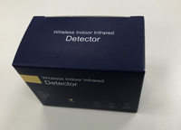 Sensor Alarm PIR Inframerah Nirkabel Konektivitas GSM/WiFi Sistem Keamanan Rumah Plastik untuk Pintu Rumah Dioperasikan dengan Baterai PIR Motion