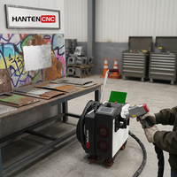 Machine de nettoyage laser portable, nettoyeur à impulsions de 500 W, système de décapage de peinture, de graffitis muraux, d'oxyde et de rouille