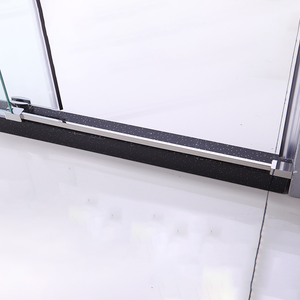 Kmry thẳng không khung tắm cửa kính bỏ qua trượt thép không gỉ phòng tắm rõ ràng Tempered Glass trượt phòng tắm - Product Image 6